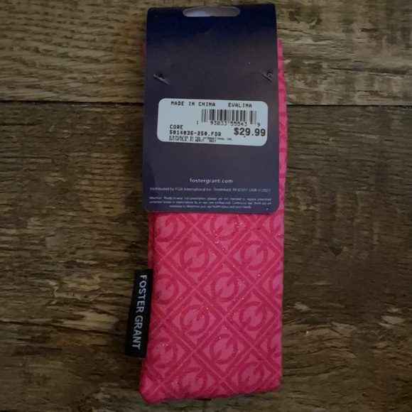 NWT FOSTER GRANT +2.50 Red/Magenta Reading Glasses - Picture 12 of 16